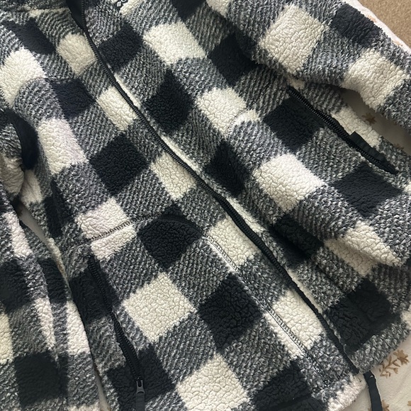 Columbia Gray and White Fleece Jacket - Picture 4 of 4